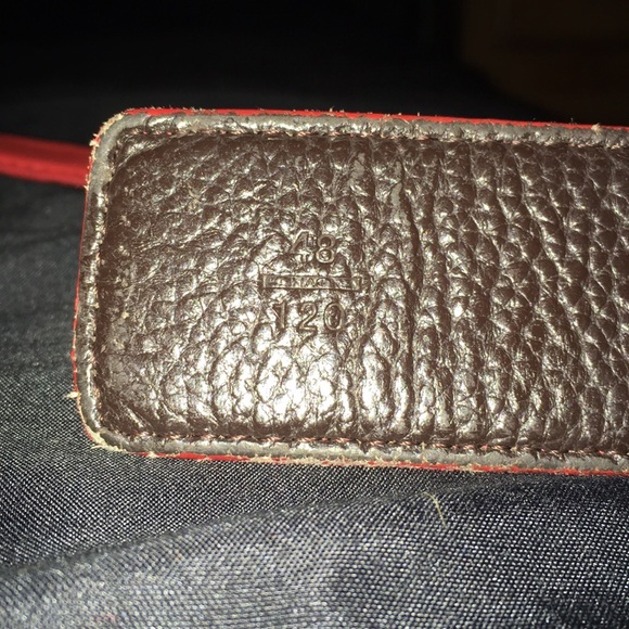 Versace Medusa Head Belt Reversible Red/Black - Picture 3 of 4